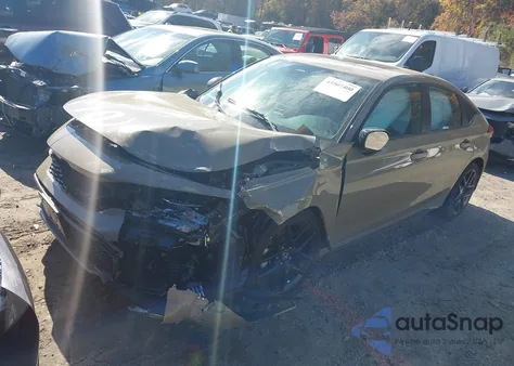 2025 Honda Civic Hybrid Sport from USA, damaged, VIN 19XFL4H80SE017202